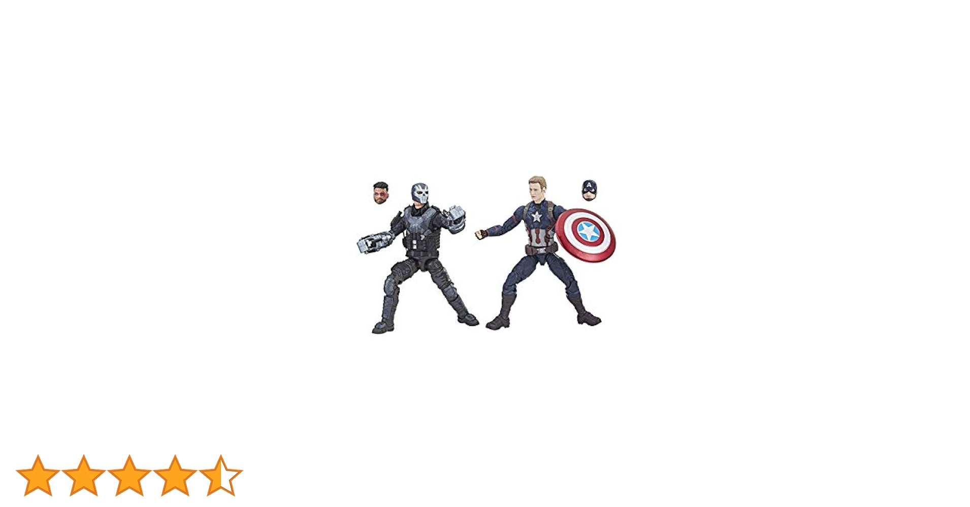【最終値下げ】ML　キャプテンアメリカ　クロスボーンズ　2体セット(オマケ付き) Amazon.co.jp: マーベル・レジェンド シネマティックユニバース